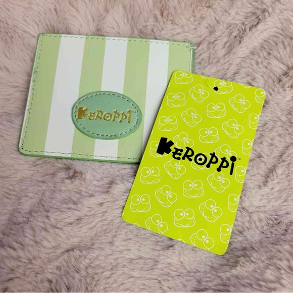 Her Universe Keroppi Sanrio Backpack + Card Wallet - Picture 7 of 8